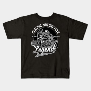 CLASSIC MOTORCYCLE LEGEND Kids T-Shirt